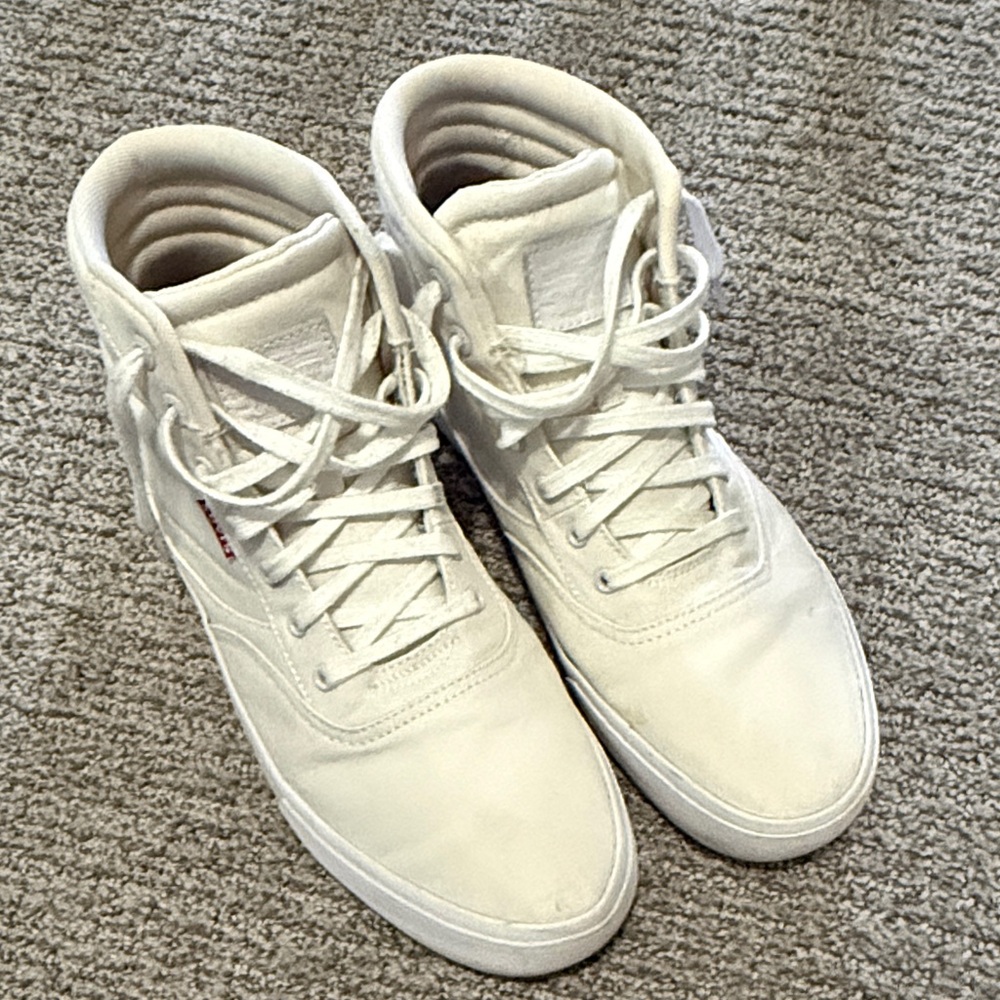 Levi's White High-Top Sneakers